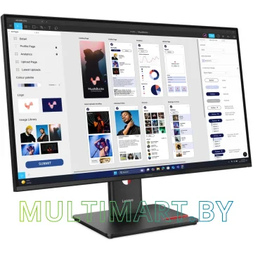 Монитор Lenovo T32UD-40 (64B0GAR1CB) картинка 2